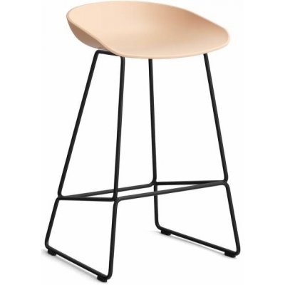 Hay AAS 38 Low black powder coated steel / pale peach