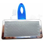 Bubu pets Kartáč vyčesávací se zahnutými drátky L 12 x 6 x 17 cm – Zboží Mobilmania