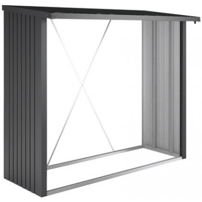 Biohort WoodStock 230 229 x 102 x 199 cm tmavě šedá metalíza – Zboží Dáma