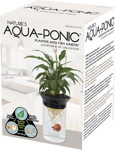 Penn Plax Aquaponic 2 l akvárium s květináčem od 388 Kč - Heureka.cz