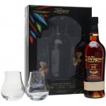 Ron Zacapa Centenario Solera 23y 40% 0,7 l (dárkové balení 2 sklenice) – Hledejceny.cz