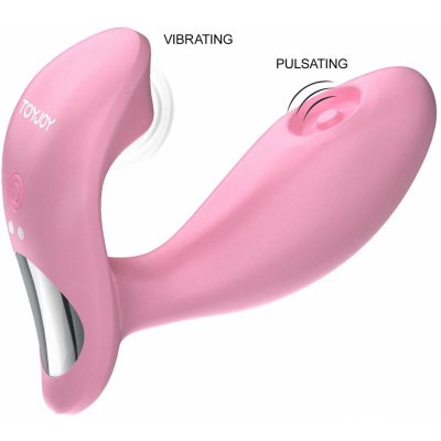 ToyJoy Urban Flamengo Pulsating G Spot Pink – Zboží Mobilmania