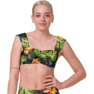 Nebbia High-Energy bikini vrchní díl 553 jungle green – Zboží Mobilmania