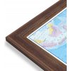 Nástěnné mapy Maps International Austrálie a Oceánie - nástěnná politická mapa 120x100 cm Varianta: mapa v dřevěném rámu, Provedení: Volta