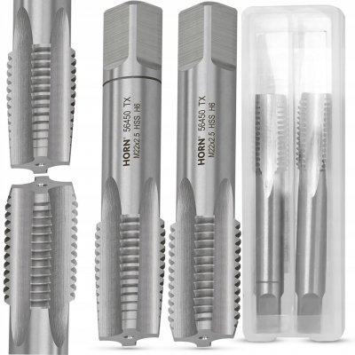 Závitník ruční M22, M22x2.5mm, 2 ks, DIN-352/2P – Hledejceny.cz