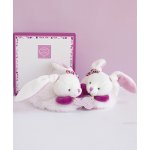Doudou et Compagnie Sada botiček s chrastítky králíček – Sleviste.cz