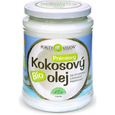 Purity Vision kokosový olej panenský 0,9 l – Zbozi.Blesk.cz