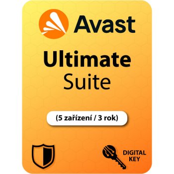 Avast Ultimate 5 lic. 3 roky (AVUEN36EXXA005)