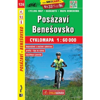 Posázaví Benešovsko 1:6 cyklomapa