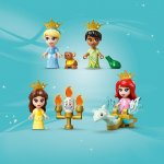 LEGO® Disney Princess™ 43193 Ariel Kráska Popelka a Tiana a jejich pohádková kniha dobrodružství – Zboží Živě