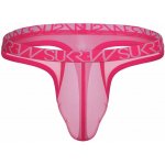 Sukrew Pánská tanga Mesh Low-Rise Thong Electric Pink růžová pánská tanga – Zboží Dáma