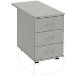 Hobis K 33 Z P 80 3 zásuvky léta podél 80 cm šedá – Hledejceny.cz