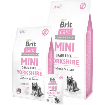 Brit Care Dog Grain Free Mini Yorkshire Salmon 14 kg