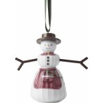 KÄHLER Vánoční ozdoba Hammershøi Christmas Snowwife 9,5 cm bílá barva porcelán – Hledejceny.cz