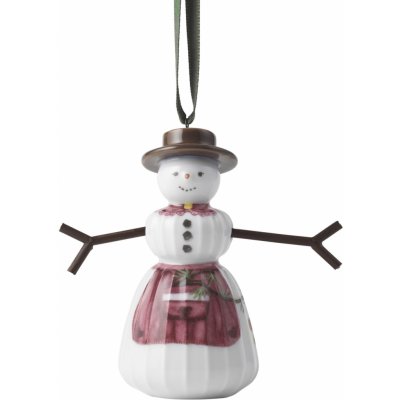 KÄHLER Vánoční ozdoba Hammershøi Christmas Snowwife 9,5 cm bílá barva porcelán – Hledejceny.cz
