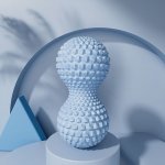 TRINFIT Masážní dvojitý míček Massage bar EVA 10x10x17,5 cm – Zboží Dáma