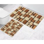 Brotex sada předložek 3D 60 x 100 +60x50cm BEZ VÝKROJE kamenná dlažba – Zboží Dáma