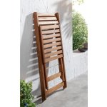 CountrySide Dřevěná zahradní skládací židle Sevilla 437282 – Zboží Mobilmania