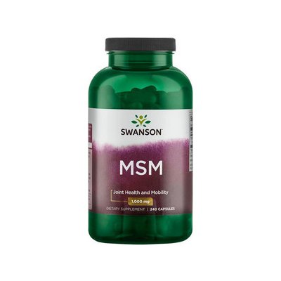 Swanson ULTRA MSM 240 kapslí 1000 mg