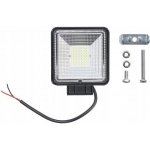 M-TECH (Poland) Pracovní světlo hranaté 12-24V, 49x1W HP LED, WLE43, 55257 – Zboží Mobilmania