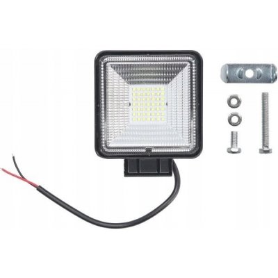 M-TECH (Poland) Pracovní světlo hranaté 12-24V, 49x1W HP LED, WLE43, 55257 – Zboží Mobilmania