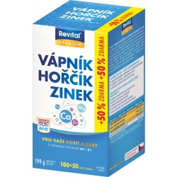 Revital Vápník+hořčík+zinek+vit. D3+K1 150 tablet