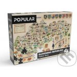 POPULAR Mapa Slovenska 160 dílků – Zboží Dáma