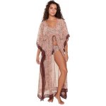 Lingadore kimono 7206P-1 zebra print plážové šaty – Zboží Dáma