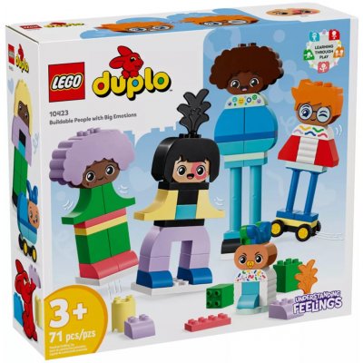 LEGO® DUPLO 10423 Sestavitelní lidé s velkými emocemi