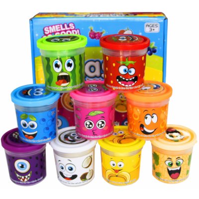 Aga4Kids Modelovací hmota Plastelína 9 ks MR1372 – Zboží Mobilmania