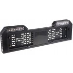 4x PREDATOR 6x4W LED pod SPZ, 12-24V, prohnutové, oranžové, ECE R65, BRRZ03A | Zboží Auto