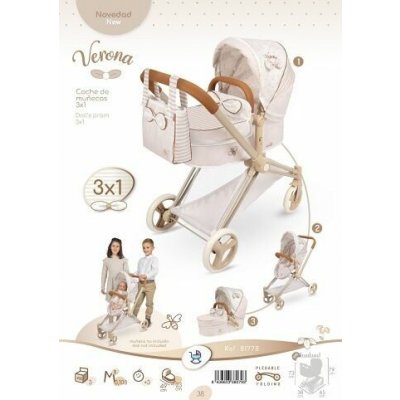 DeCuevas 81778 Skládací 3 v 1 s taškou Verona 2025 73 cm – Zboží Mobilmania