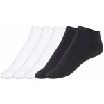 Esmara dámské nízké ponožky 5 párů bílá/černá – Zboží Mobilmania