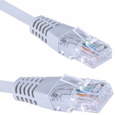 Lexton 3712206 UTP, patch, RJ45 CAT6E, 20m, šedý – Zboží Mobilmania