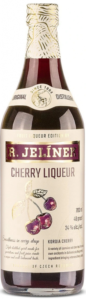 R. Jelínek Cherry Liquer 24% 0,7 l (holá láhev)