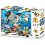 Prime 3D puzzle Underwater Selfie 63ks – Zboží Dáma
