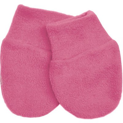 Zimní fleecové rukavičky pink – Zboží Mobilmania