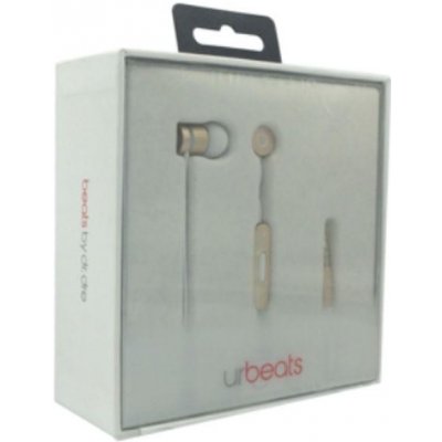 Monster Sluchátka Beats UrBeats 2.0 s mikrofonem, zlatá – Zboží Živě