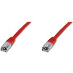 Premiumcord sp6asftp020R Patch, CAT6a S-FTP, RJ45-RJ45, AWG 26/7, 2m, červený – Zboží Živě