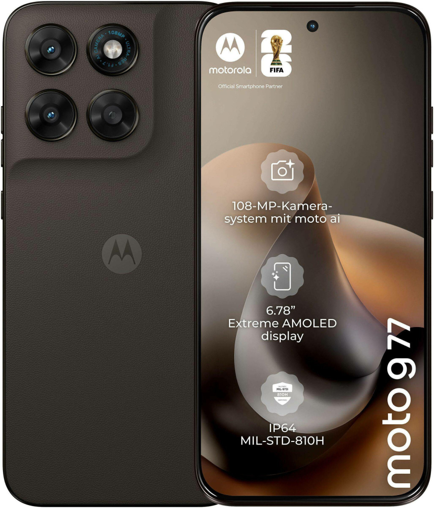Motorola Moto G77 8GB/256GB PANTONE Black Olive na Heureka.cz