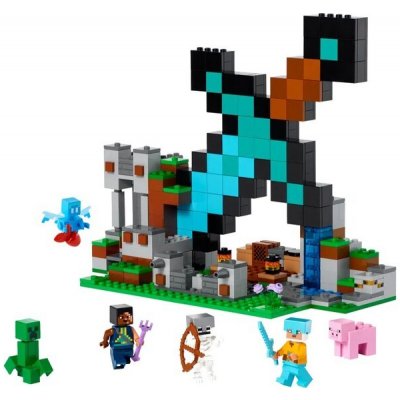 LEGO Minecraft - Rytířská základna 21244 – Zboží Mobilmania