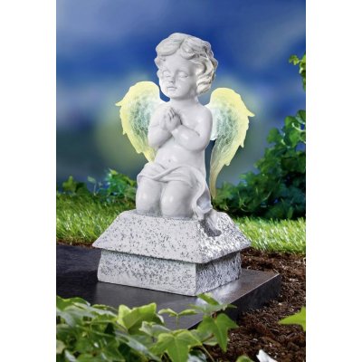 Die moderne Hausfrau Modlící se anděl se svítícími křídly 633340 – Zboží Mobilmania