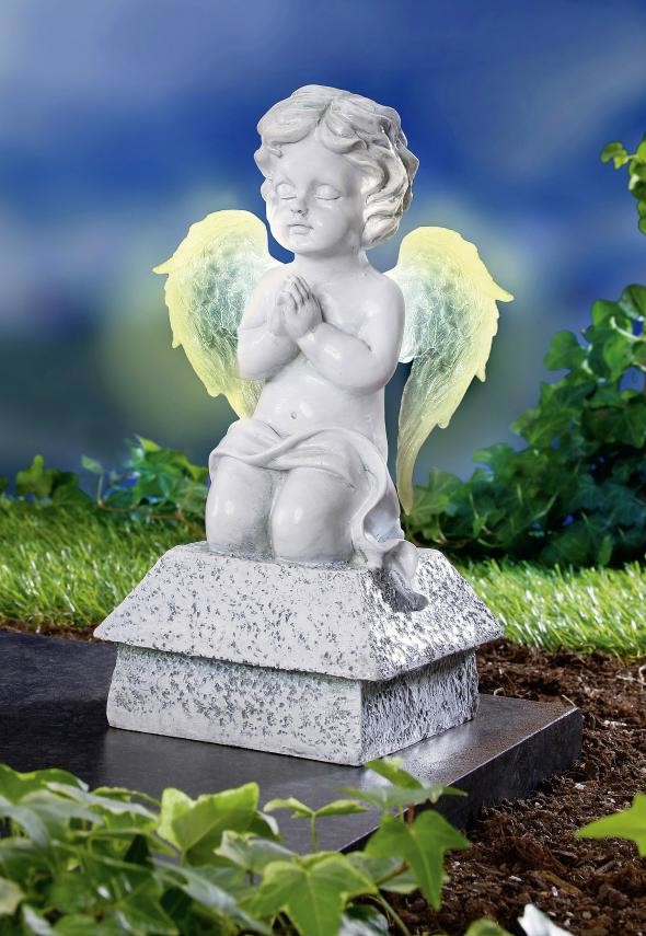 Die moderne Hausfrau Modlící se anděl se svítícími křídly 633340