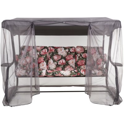 Patio s moskytiérou a s bočními stolky Celebes Plus Black Edition A101-02PB 448785 – Zboží Mobilmania