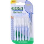 GUM Trav-Ler mezizubní kartáčky s chlorhexidinem cylindrický 0,6 mm 6 ks – Sleviste.cz