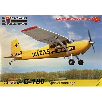 Kovozávody Prostějov Cessna C-180 'Special Markings' 3x camo 1:72