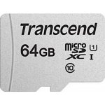 Transcend microSDXC 64 GB UHS-I U1 TS64GUSD300S – Zboží Živě