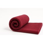 Jahu fleece deka UNI vínová 150x200 – Zboží Dáma