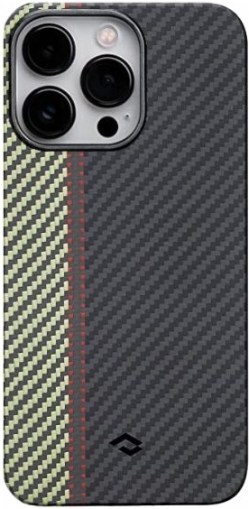 Pouzdro Pitaka Fusion Weaving MagEZ 3 se vzorem karbonových vláken iPhone 14 Pro Max - overture