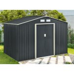 Juskys Zahradní domek XXL 277×319×192 cm antracit – Zboží Dáma
